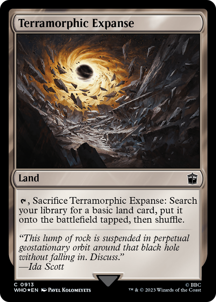 Étendue terramorphique (Surge Foil) [Doctor Who] 