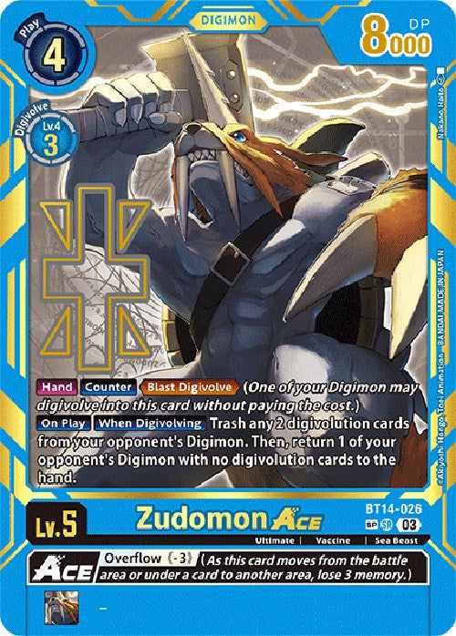 Zudomon Ace [BT14-026] [Dépasser l'Apocalypse] 