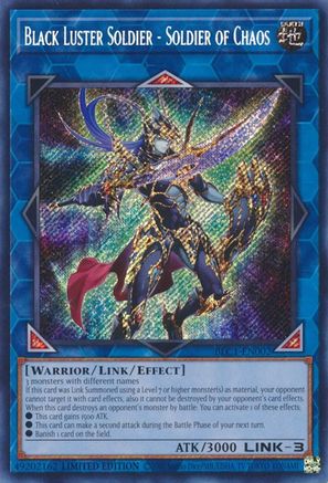 Soldat Black Lustre - Soldat du Chaos [BLC1-EN002] Secret Rare 