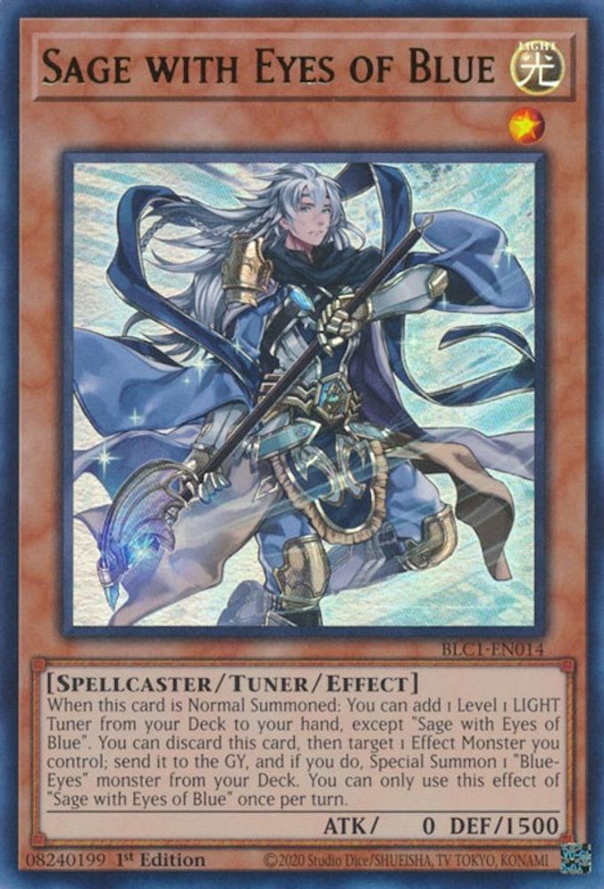Sauge aux yeux bleus [BLC1-EN014] Ultra Rare 