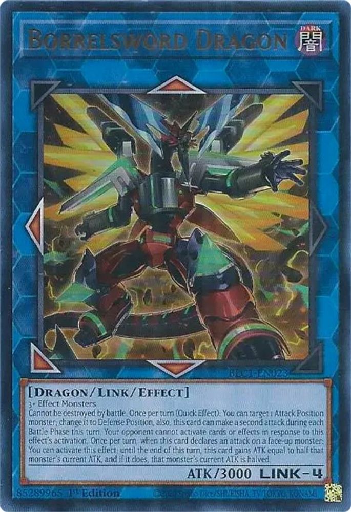 Borrelsword Dragon (Alternate Art) (BLC1-EN023) - Ultra Rare