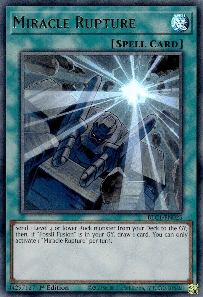 Miracle Rupture (BLC1-EN025) - Ultra Rare