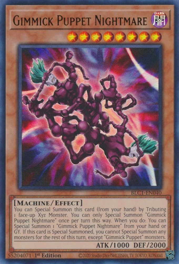 Gimmick Puppet Nightmare (BLC1-EN040) - Ultra Rare
