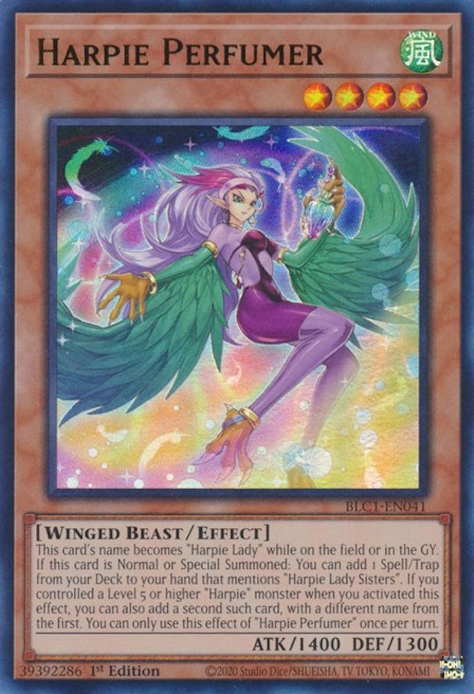Harpie Perfumer (BLC1-EN041) - Ultra Rare