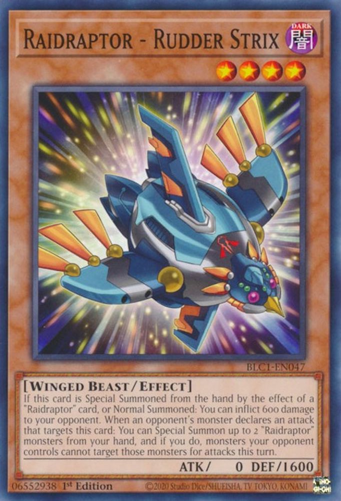 Raidraptor - Rudder Strix (BLC1-EN047) - Common