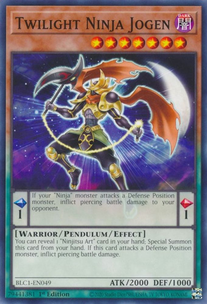 Twilight Ninja Jogen (BLC1-EN049) - Common