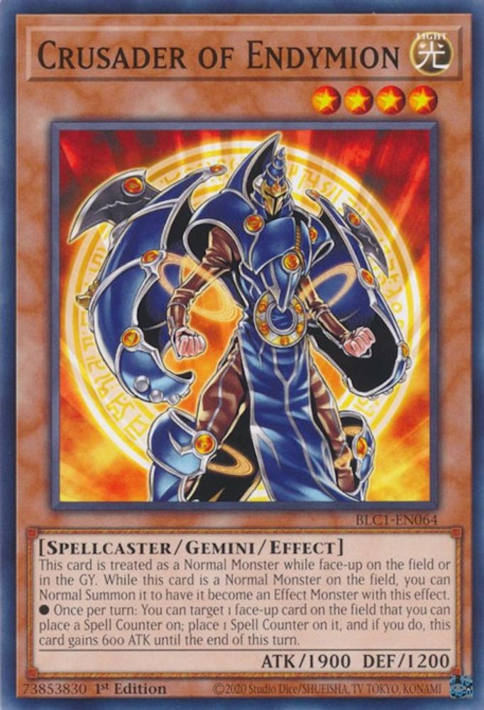 Crusader of Endymion (BLC1-EN064) - Common