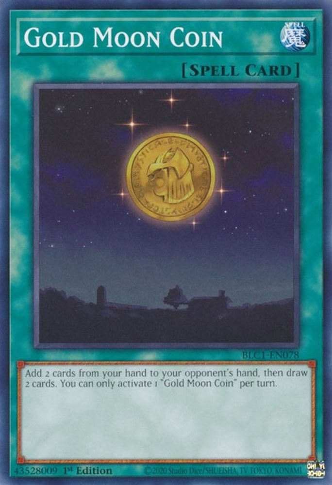 Gold Moon Coin (BLC1-EN078) - Common