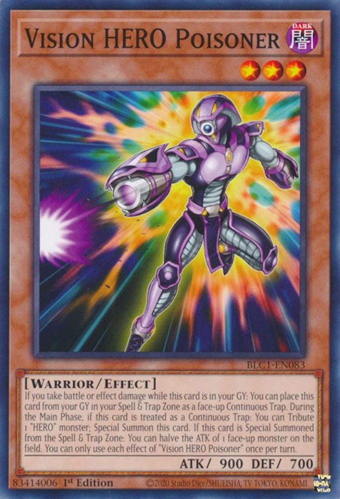 Vision HERO Poisoner (BLC1-EN083) - Common