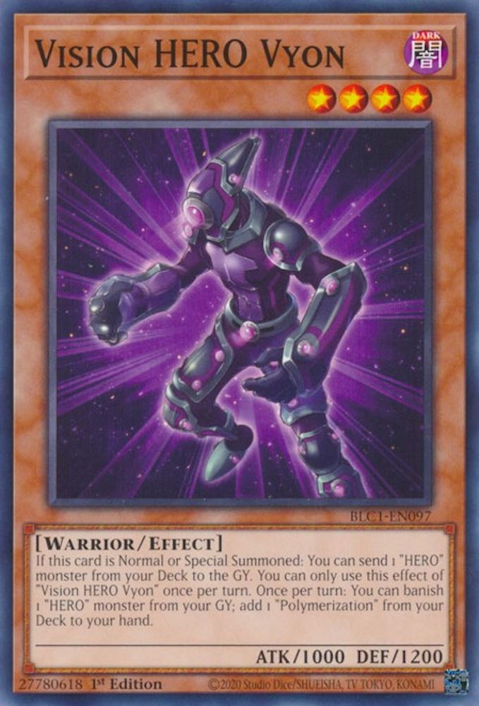 Vision HERO Vyon (BLC1-EN097) - Common