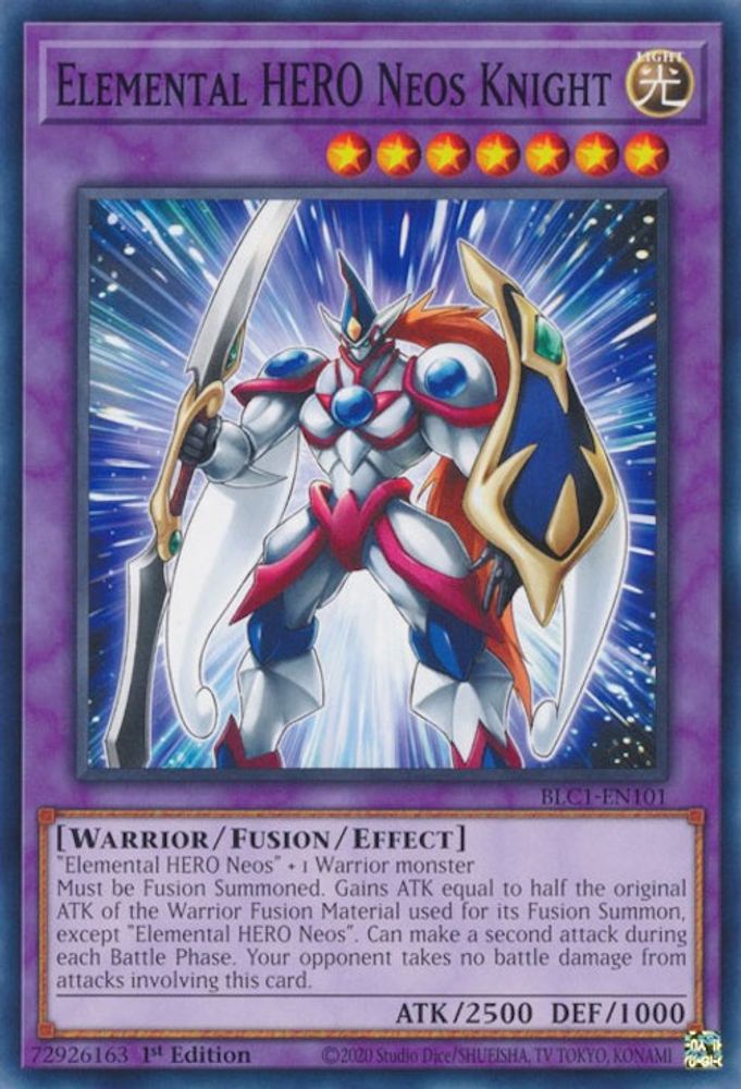 Elemental HERO Neos Knight (BLC1-EN101) - Common