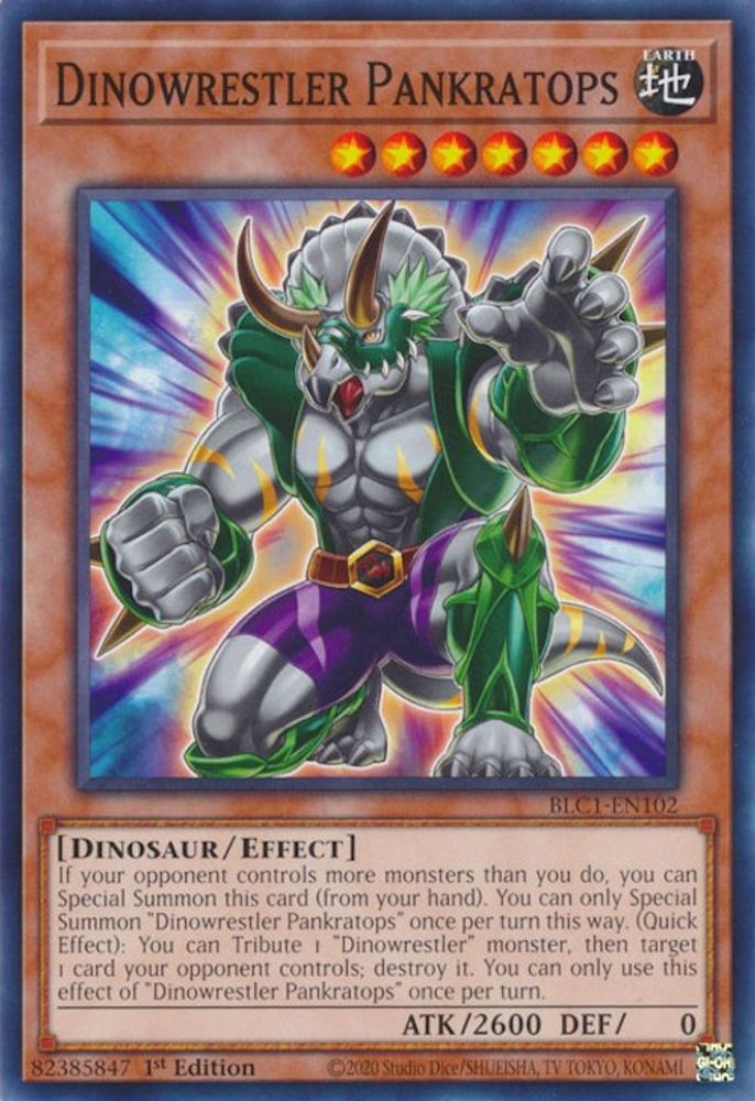 Dinowrestler Pankratops [BLC1-EN102] Commun 
