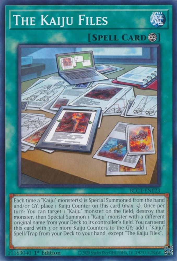 The Kaiju Files (BLC1-EN123) - Common