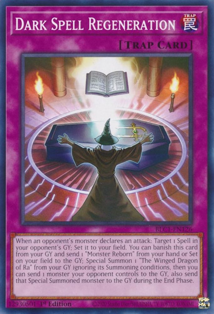 Dark Spell Regeneration (BLC1-EN126) - Common