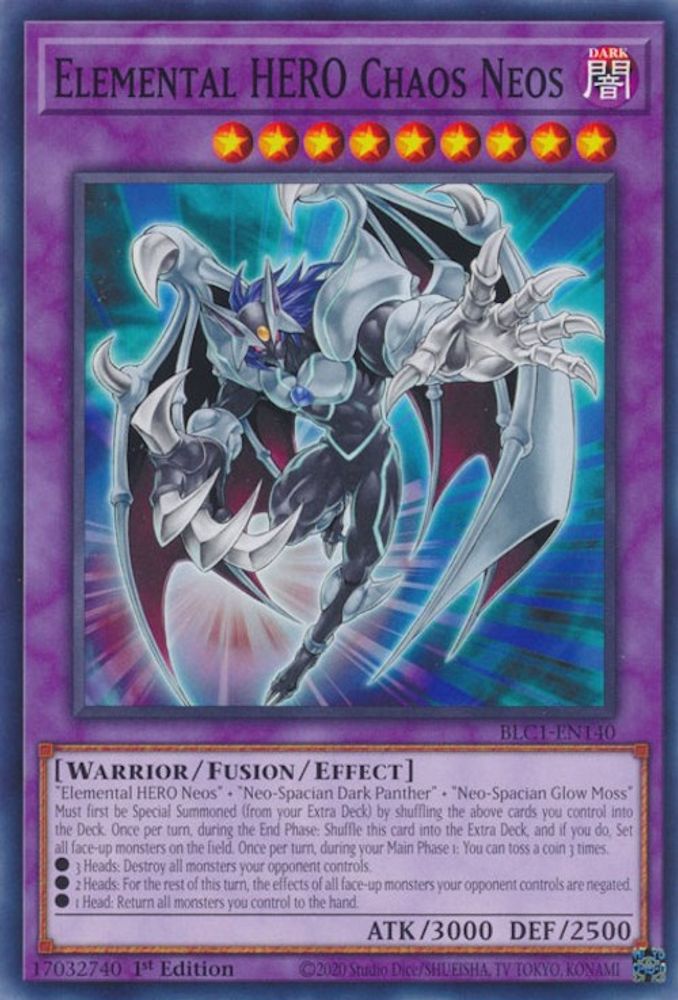 Chaos Neos, HÉROS Élémentaire [BLC1-EN140] Commun 