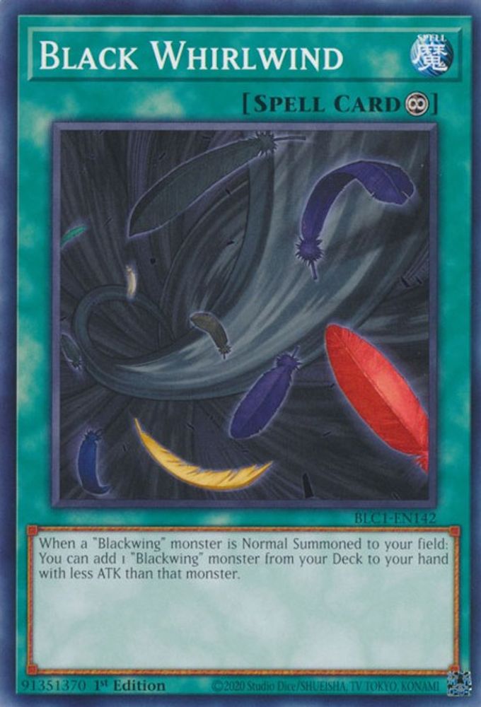 Black Whirlwind (BLC1-EN142) - Common