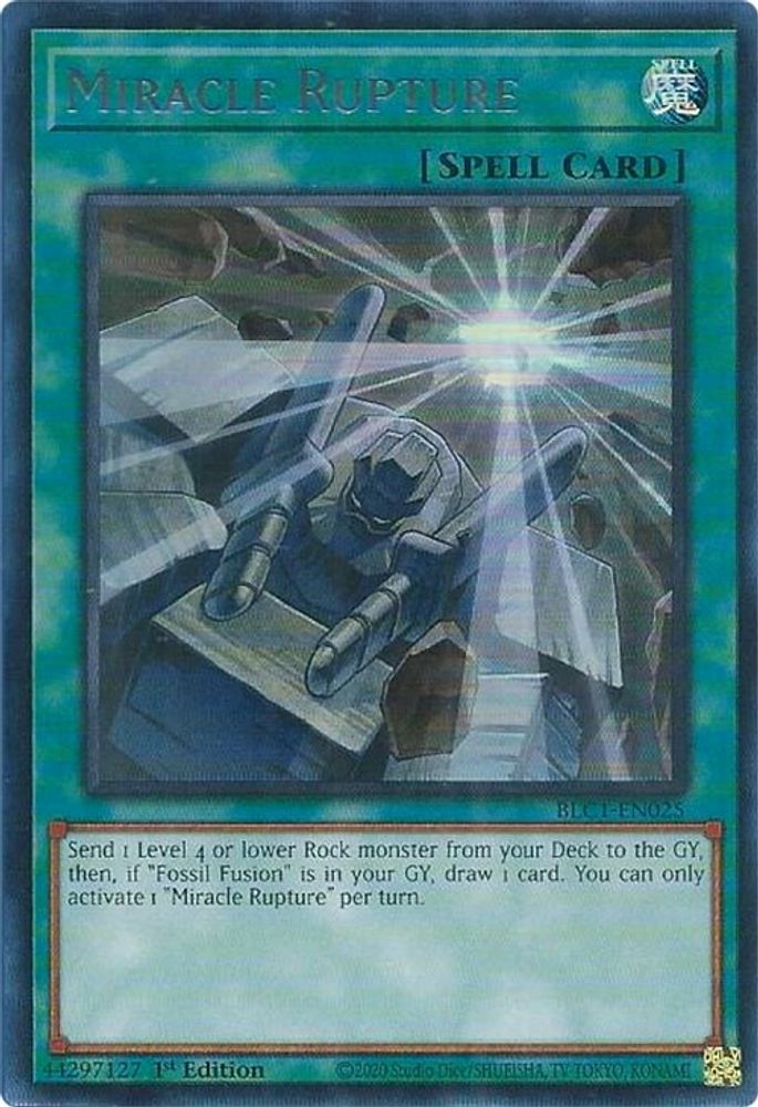 Miracle Rupture (Silver) (BLC1-EN025) - Ultra Rare