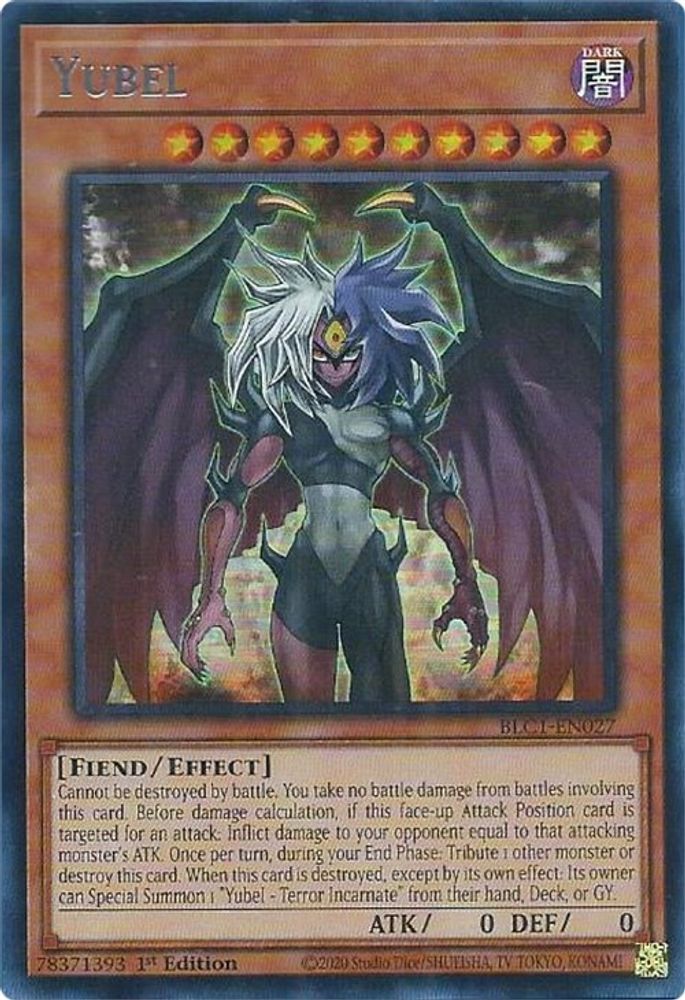 Yubel (Argent) [BLC1-EN027] Ultra Rare 