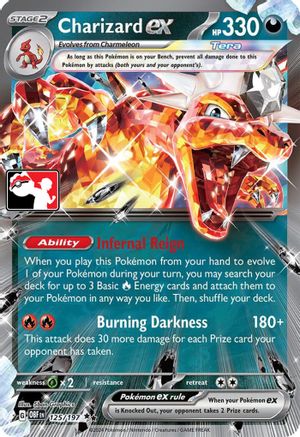 Charizard ex 125  - Holofoil - Double Rare
