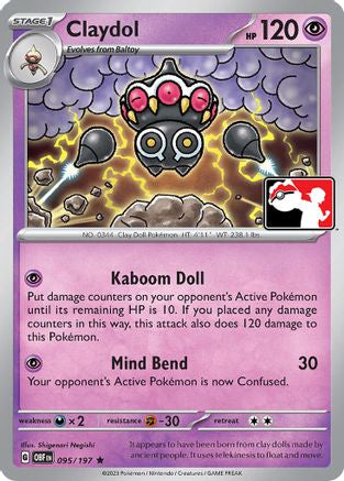 Claydol (095/197) [Pack de prix série quatre] 