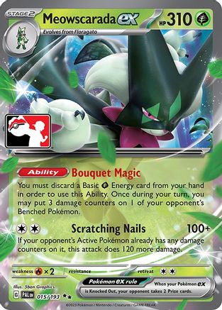 Meowscarada ex (015/193) [Pack de prix série quatre] 