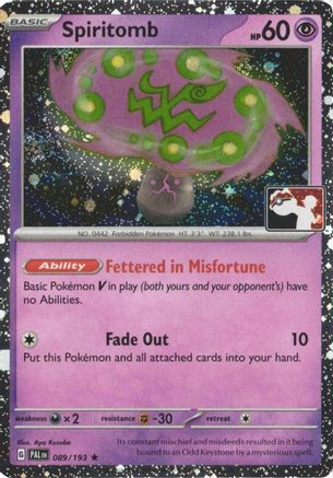 Spiritomb 089/193  - Holofoil - Rare