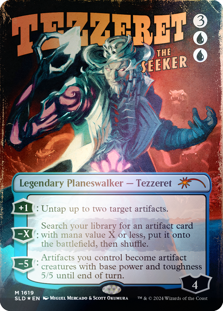 Tezzeret le chercheur (1619) (Rainbow Foil) [Secret Lair Drop Series] 
