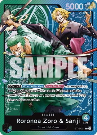 Roronoa Zoro et Sanji [Deck de démarrage : Zoro et Sanji] 