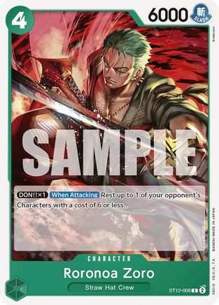 Roronoa Zoro (ST12-008) - Common