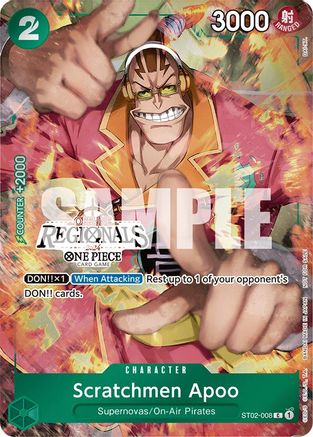 Scratchmen Apoo (Offline Regional 2024) [Participant] (ST02-008) - Common