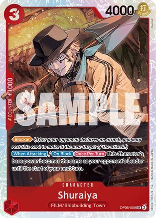 Shuraiya (OP06-009) - Super Rare