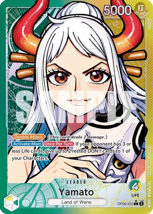 Yamato (Alternate Art) (OP06-022) - Leader