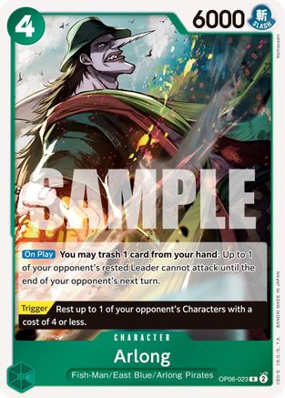 Arlong (OP06-023) - Rare