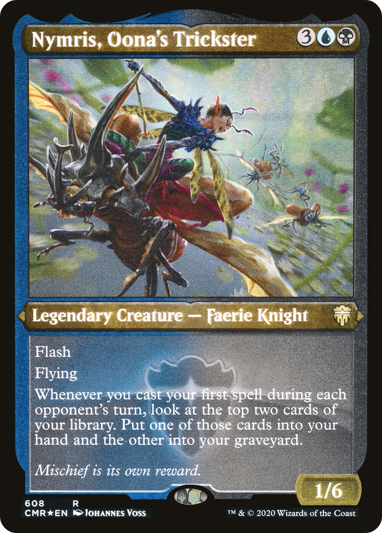Nymris, le filou d'Oona (gravé) [Commander Legends] 