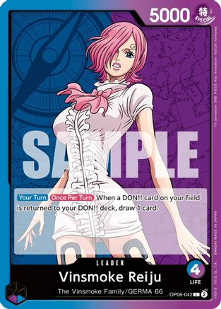 Vinsmoke Reiju (042) (OP06-042) - Leader