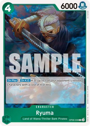 Ryuma (OP06-036) - Rare