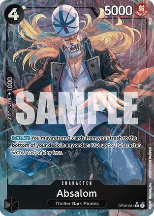 Absalom (Art alternatif) [Ailes du capitaine] 
