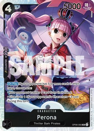 Perona (093) (OP06-093) - Super Rare
