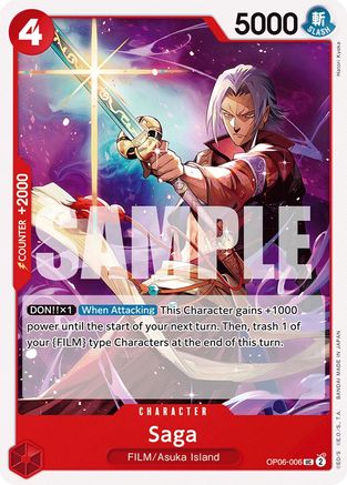 Saga (OP06-006) - Uncommon