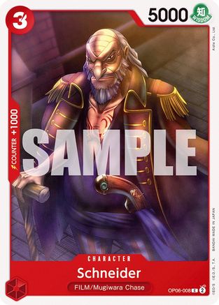 Schneider (OP06-008) - Common