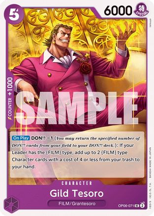 Gild Tesoro (OP06-071) - Uncommon