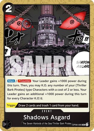 Shadows Asgard (OP06-095) - Uncommon