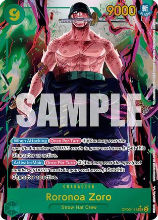 Roronoa Zoro (Art alternatif) [Ailes du capitaine] 