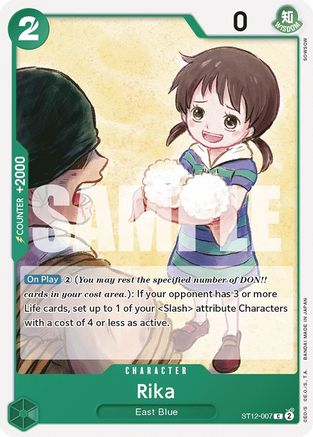 Rika [Deck de démarrage : Zoro et Sanji] 