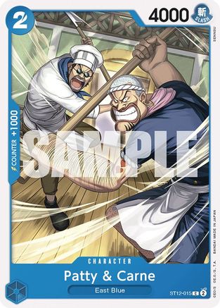 Patty &amp; Carne [Deck de démarrage : Zoro et Sanji] 