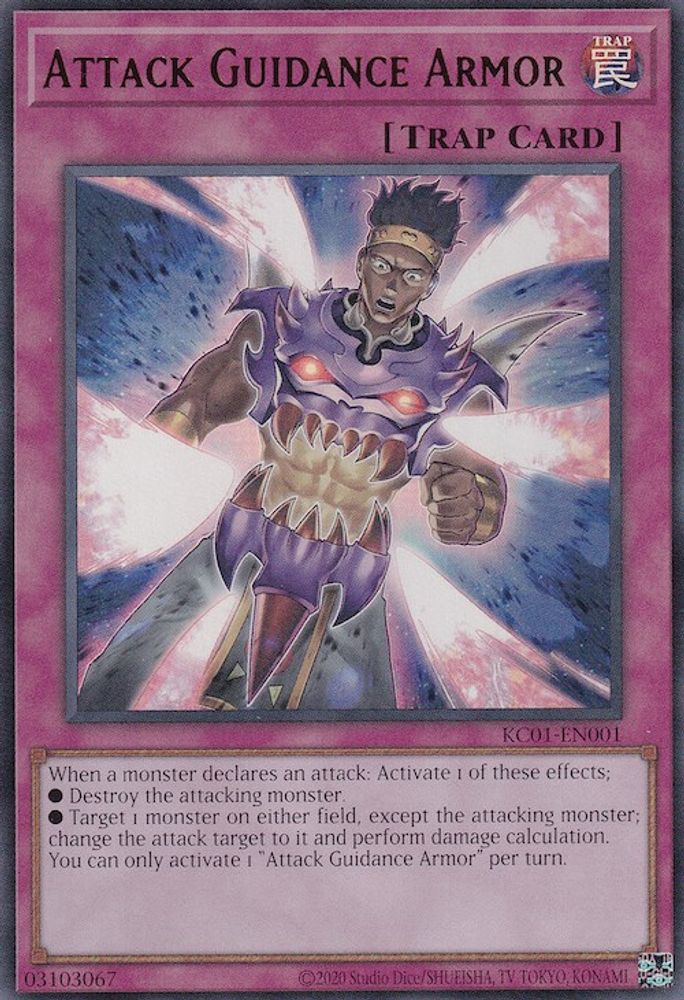 Attack Guidance Armor (KC01-EN001) - Ultra Rare