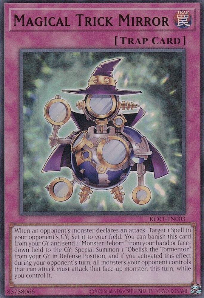 Magical Trick Mirror (KC01-EN003) - Ultra Rare