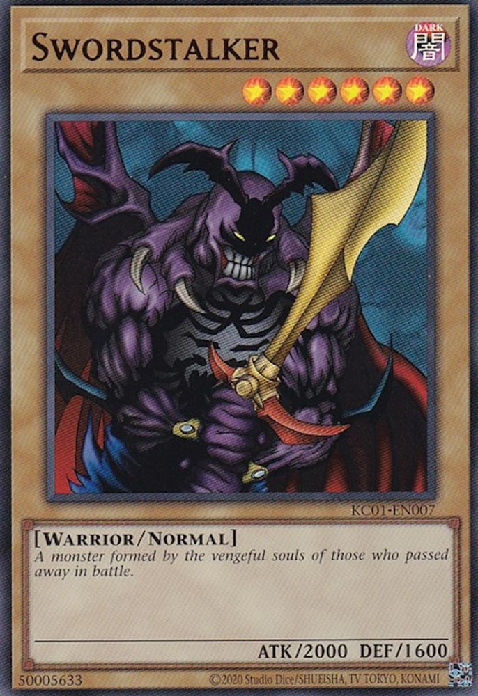 Swordstalker (KC01-EN007) - Ultra Rare