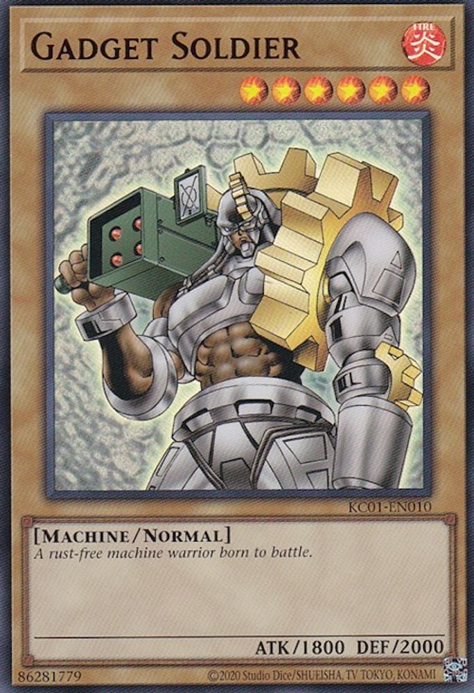 Gadget Soldier (KC01-EN010) - Ultra Rare