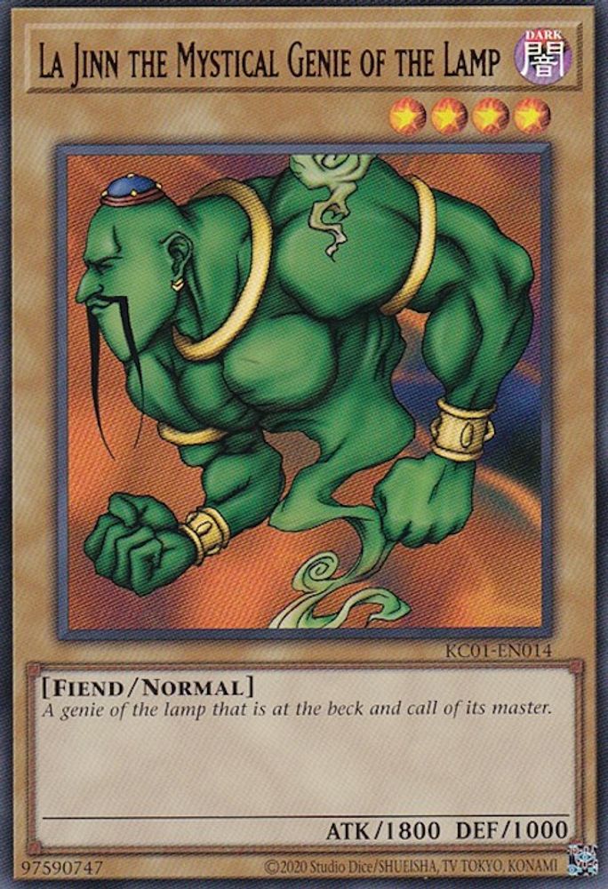 La Jinn the Mystical Genie of the Lamp (KC01-EN014) - Ultra Rare